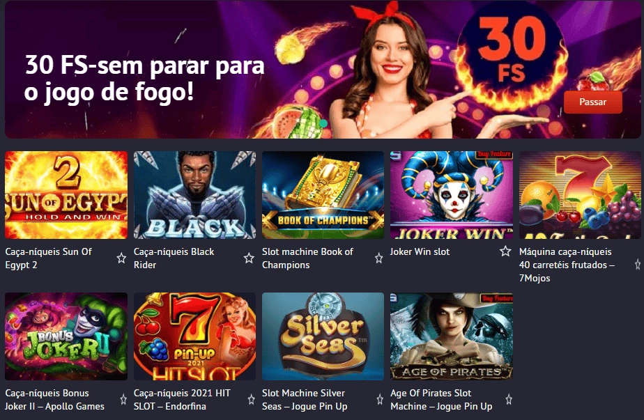 Pin Up - o melhor cassino do Brasil